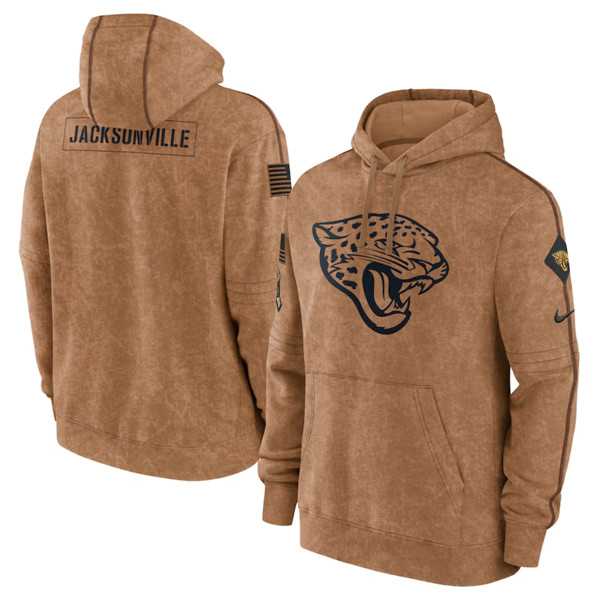 Men's Jacksonville Jaguars 2023 Brown Salute to Service Pullover Hoodie,We sell and wholesale Men's Jacksonville Jaguars 2023 Brown Salute to Service Pullover Hoodie on line form chian!